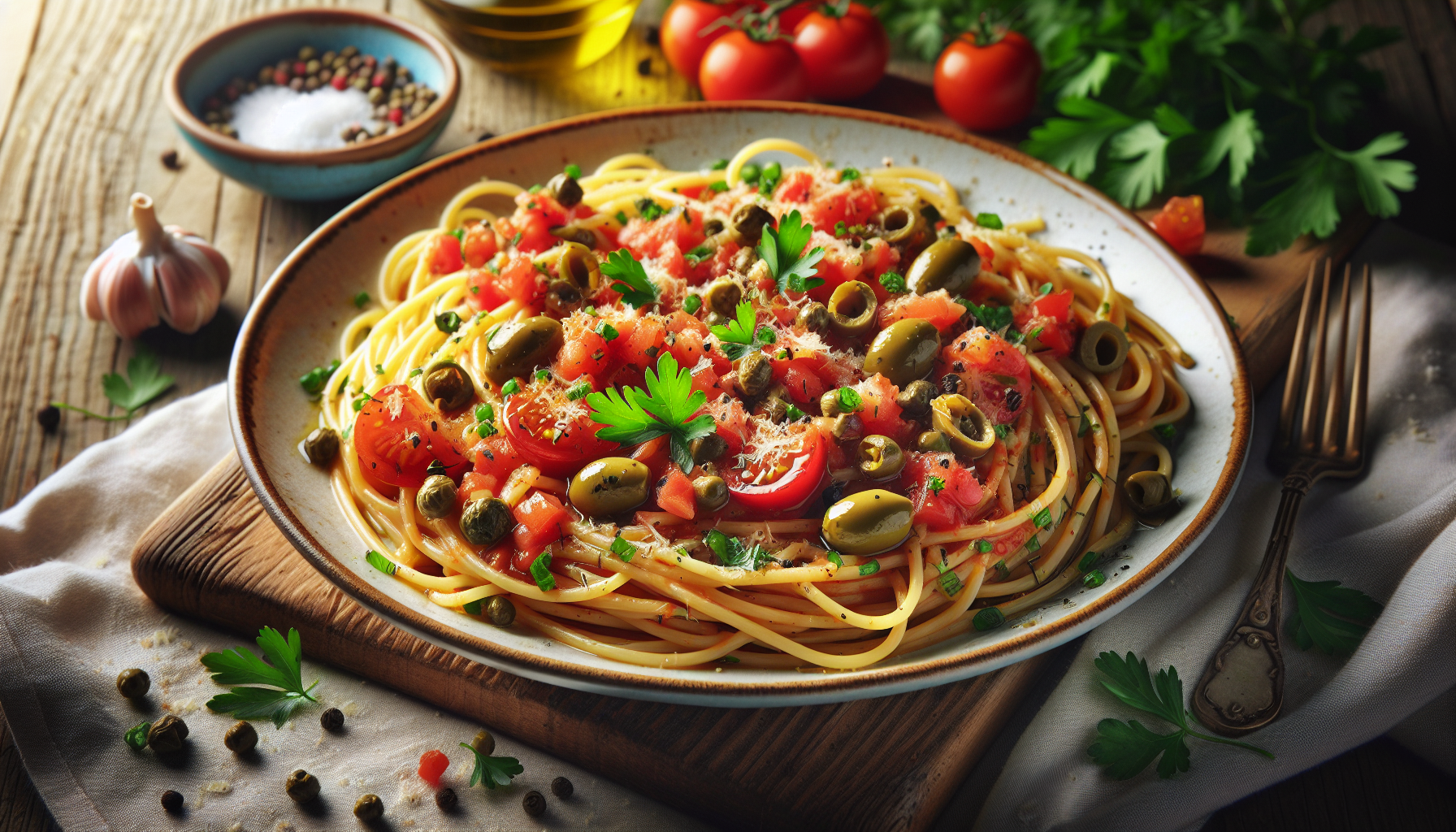 spaghetti alla puttanesca